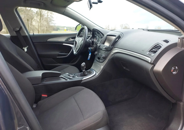 Opel Insignia cena 16800 przebieg: 136000, rok produkcji 2014 z Turek małe 254